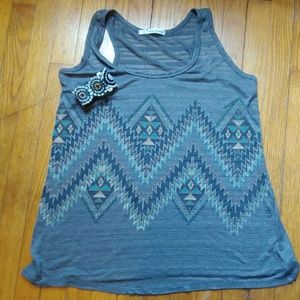 Maurices size 1 tribal print tank